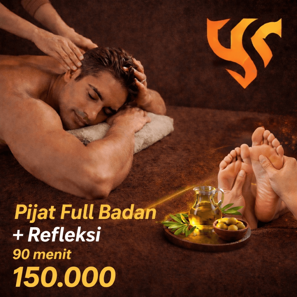 Pijat Full Badan + Refleksi 90 Menit